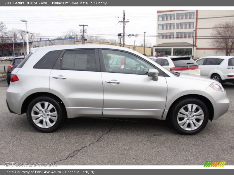 Palladium Silver Metallic / Ebony 2010 Acura RDX SH-AWD