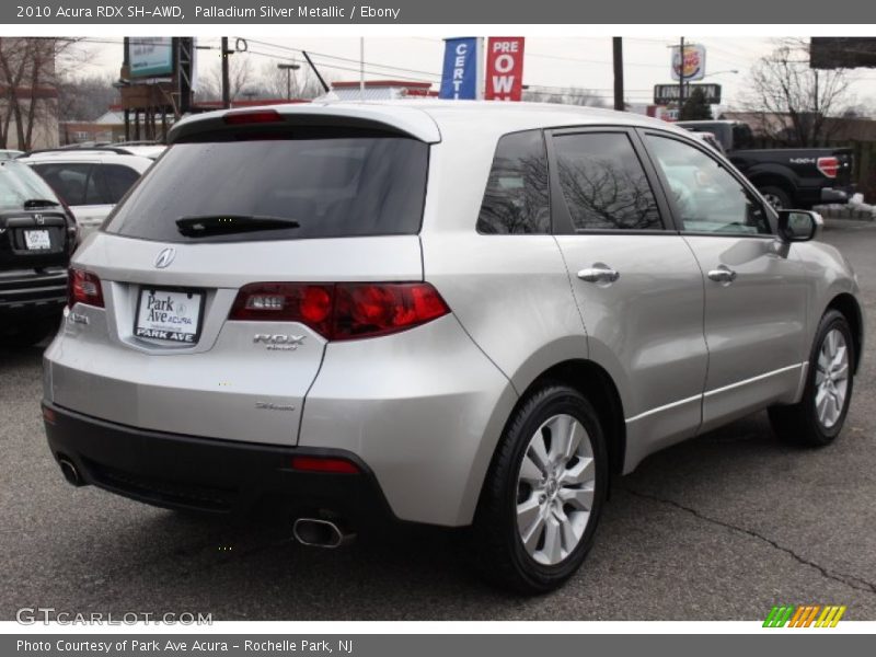 Palladium Silver Metallic / Ebony 2010 Acura RDX SH-AWD