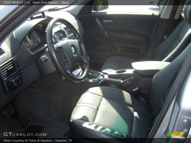 Silver Grey Metallic / Black 2006 BMW X3 3.0i