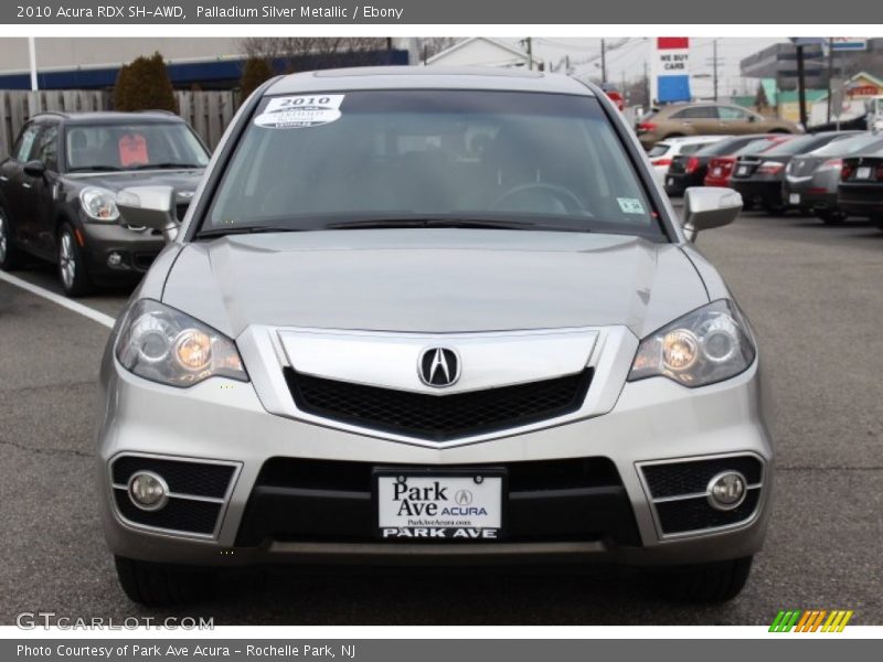 Palladium Silver Metallic / Ebony 2010 Acura RDX SH-AWD