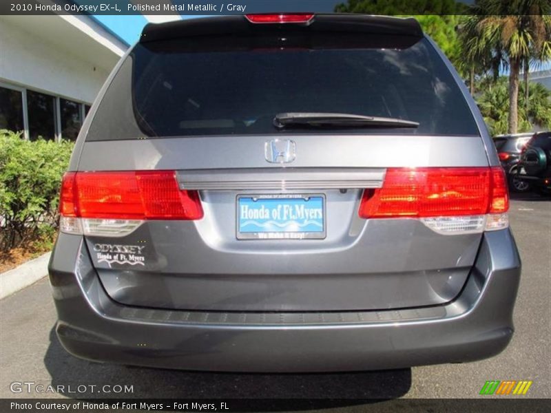 Polished Metal Metallic / Gray 2010 Honda Odyssey EX-L