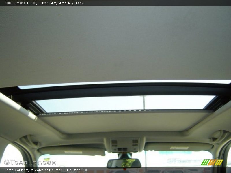 Silver Grey Metallic / Black 2006 BMW X3 3.0i