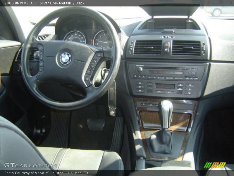 Silver Grey Metallic / Black 2006 BMW X3 3.0i
