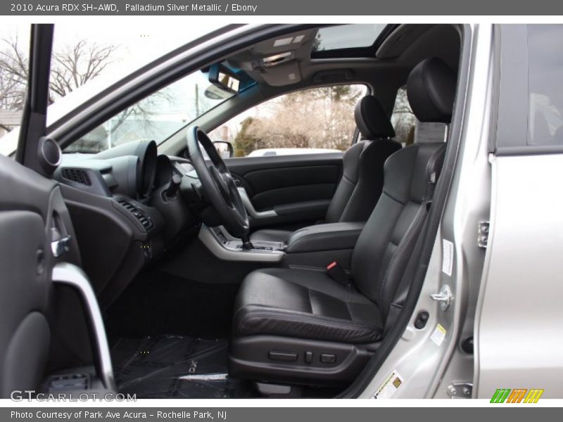 Palladium Silver Metallic / Ebony 2010 Acura RDX SH-AWD