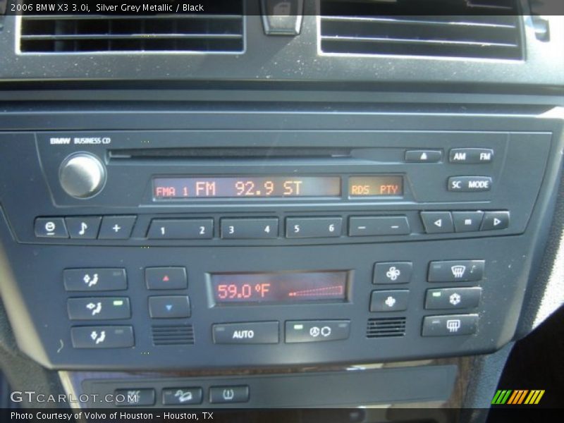 Controls of 2006 X3 3.0i