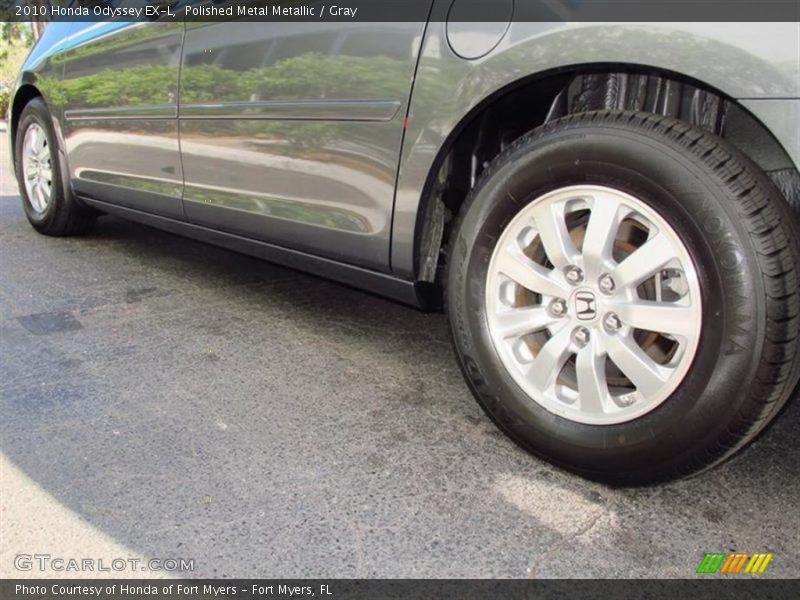 Polished Metal Metallic / Gray 2010 Honda Odyssey EX-L
