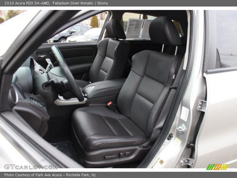 Palladium Silver Metallic / Ebony 2010 Acura RDX SH-AWD
