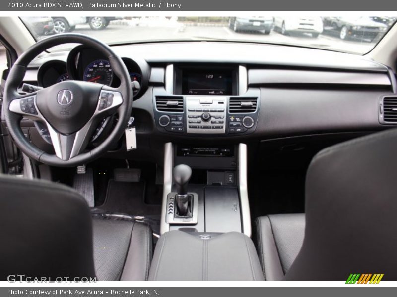 Palladium Silver Metallic / Ebony 2010 Acura RDX SH-AWD