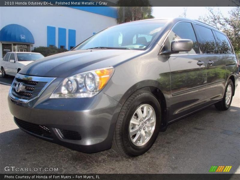 Polished Metal Metallic / Gray 2010 Honda Odyssey EX-L