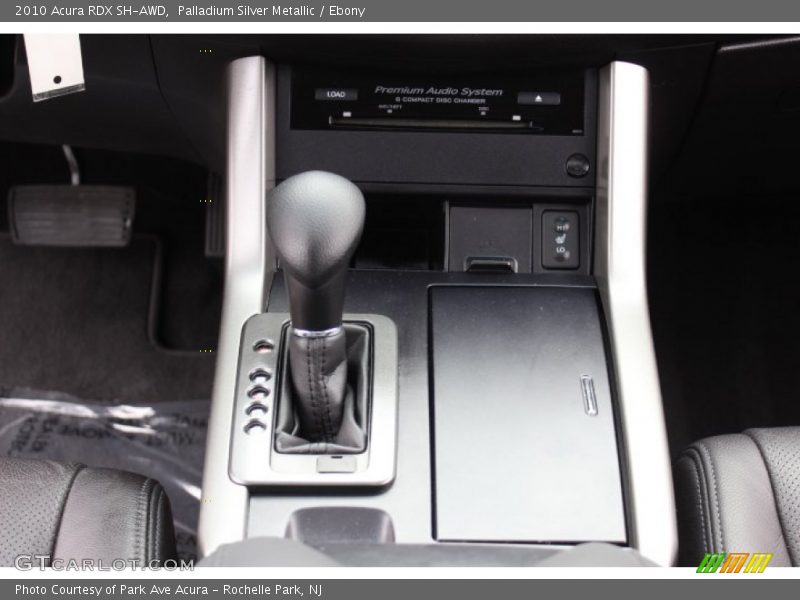Palladium Silver Metallic / Ebony 2010 Acura RDX SH-AWD