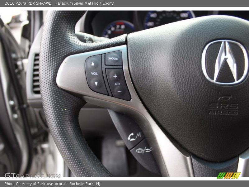 Palladium Silver Metallic / Ebony 2010 Acura RDX SH-AWD