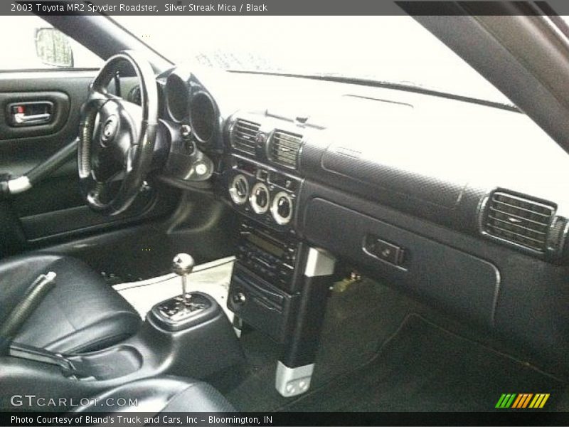 Silver Streak Mica / Black 2003 Toyota MR2 Spyder Roadster