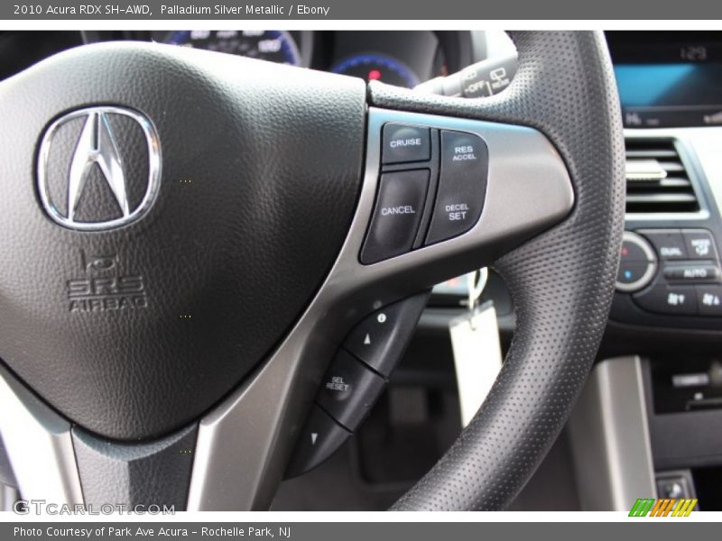 Palladium Silver Metallic / Ebony 2010 Acura RDX SH-AWD