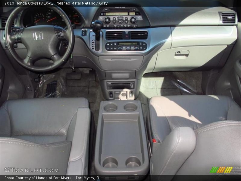 Polished Metal Metallic / Gray 2010 Honda Odyssey EX-L