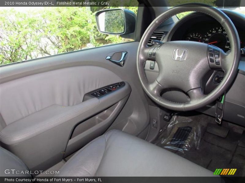 Polished Metal Metallic / Gray 2010 Honda Odyssey EX-L