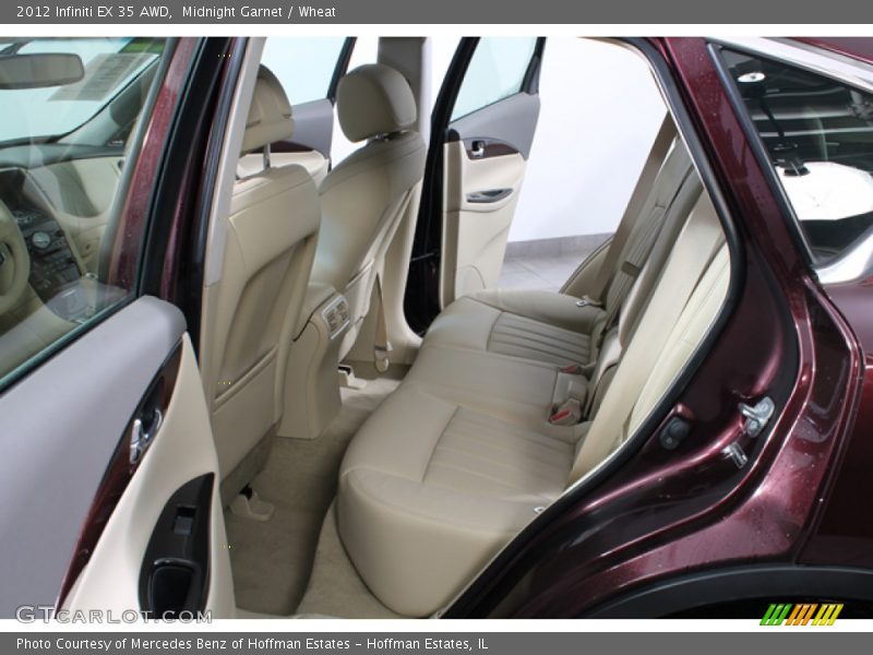 Rear Seat of 2012 EX 35 AWD