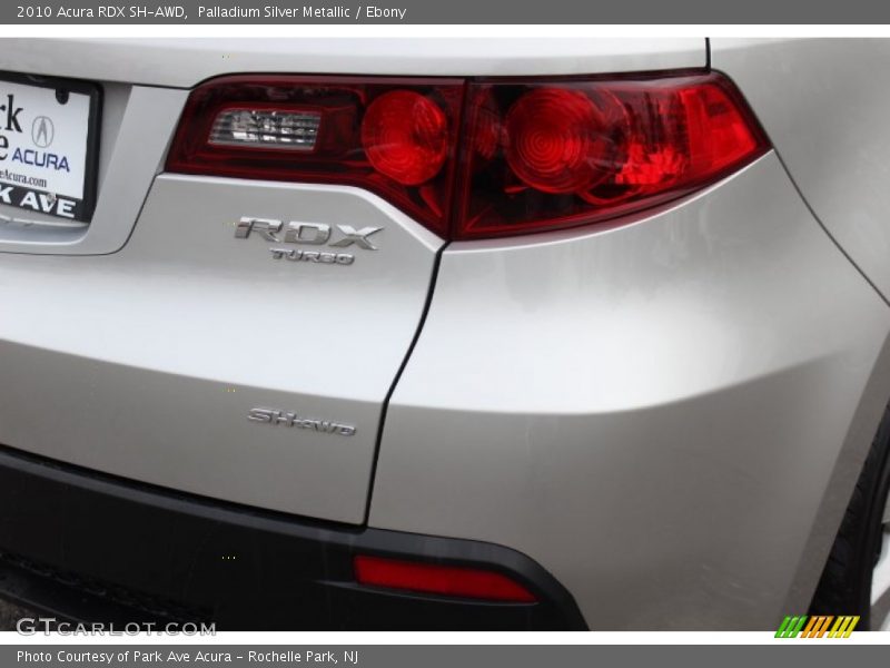 Palladium Silver Metallic / Ebony 2010 Acura RDX SH-AWD