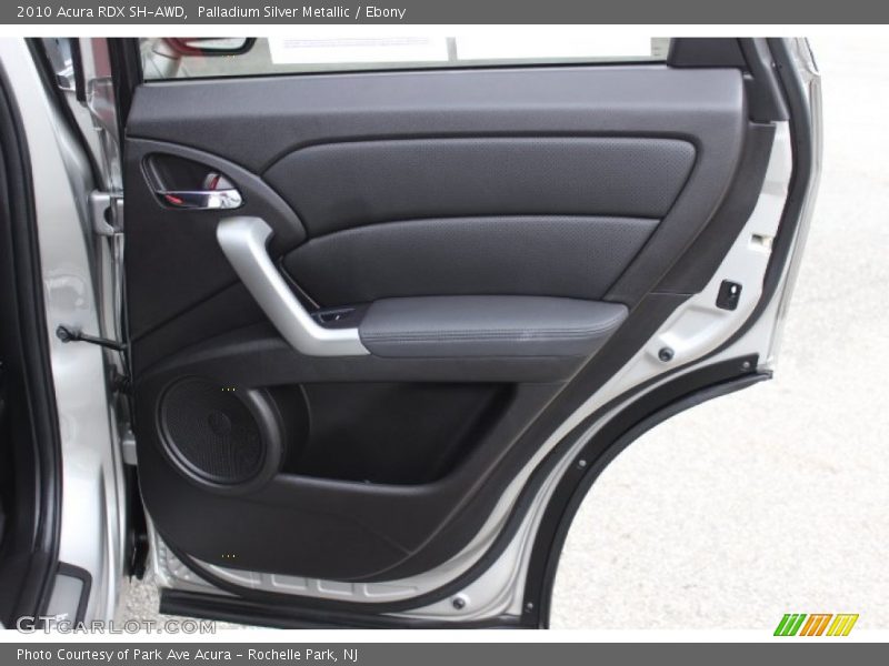Palladium Silver Metallic / Ebony 2010 Acura RDX SH-AWD