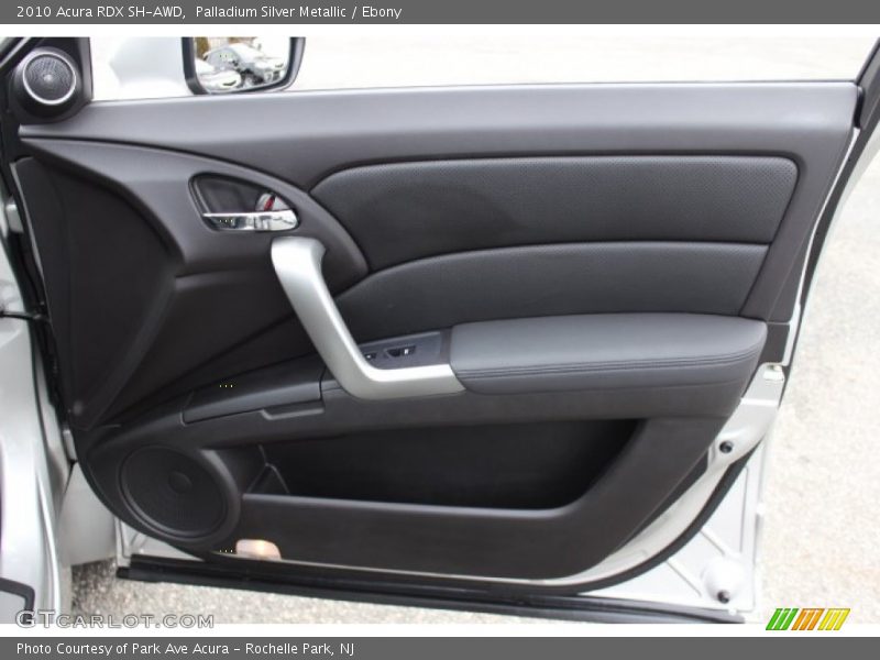 Palladium Silver Metallic / Ebony 2010 Acura RDX SH-AWD
