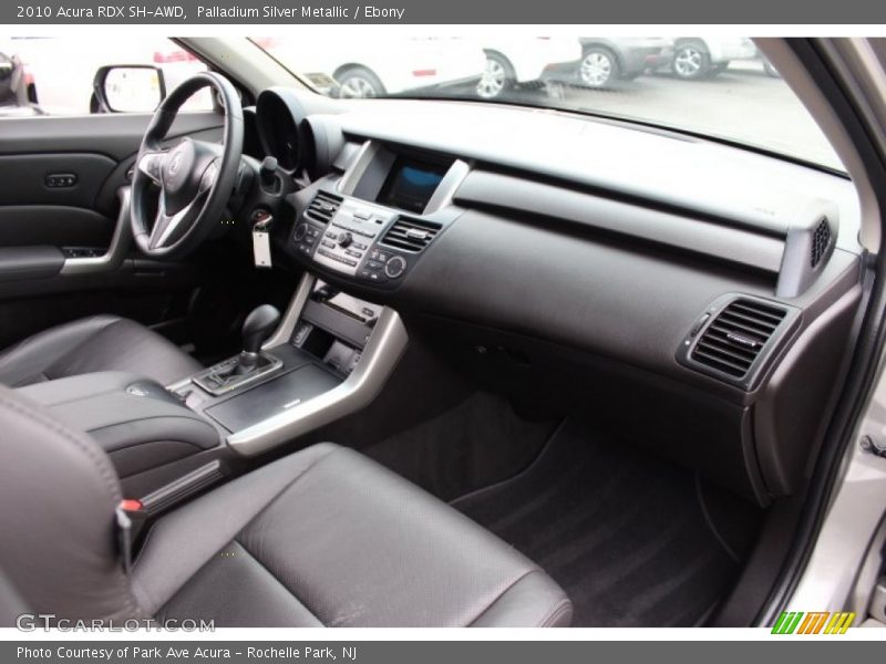 Palladium Silver Metallic / Ebony 2010 Acura RDX SH-AWD