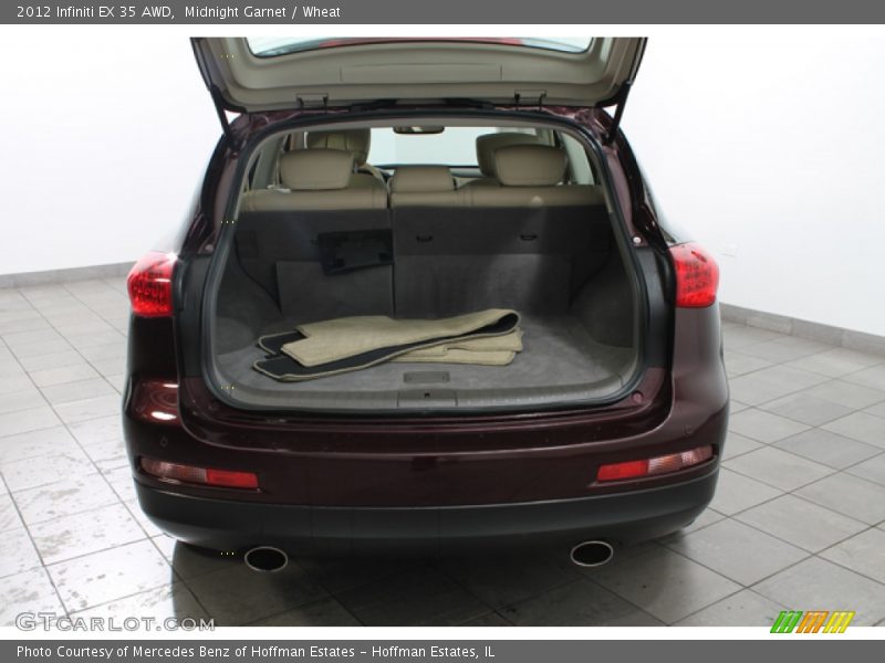  2012 EX 35 AWD Trunk