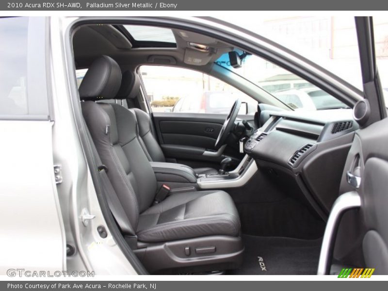 Palladium Silver Metallic / Ebony 2010 Acura RDX SH-AWD