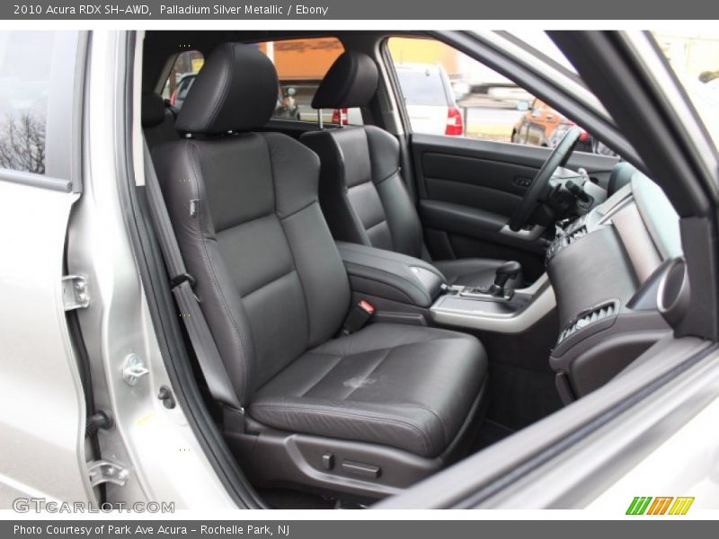 Palladium Silver Metallic / Ebony 2010 Acura RDX SH-AWD
