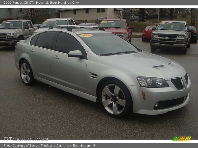 Maverick Silver Metallic / Onyx 2009 Pontiac G8 GT