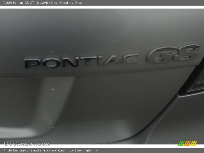 Maverick Silver Metallic / Onyx 2009 Pontiac G8 GT