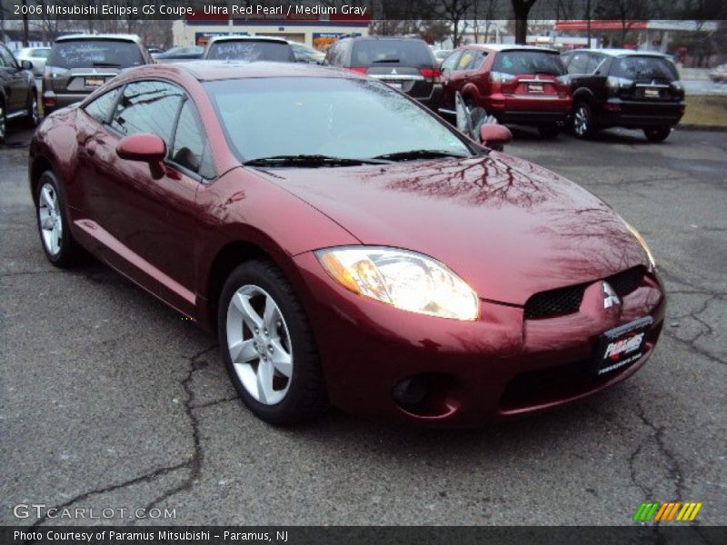 Ultra Red Pearl / Medium Gray 2006 Mitsubishi Eclipse GS Coupe