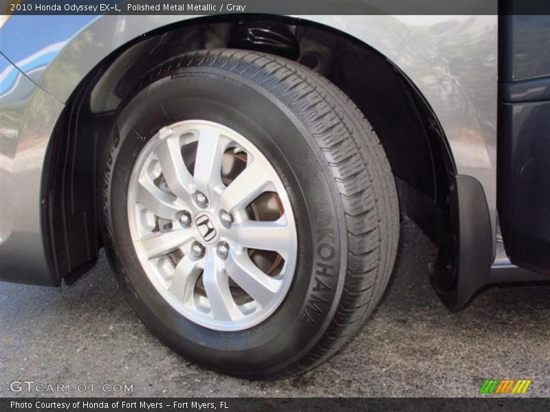 Polished Metal Metallic / Gray 2010 Honda Odyssey EX-L