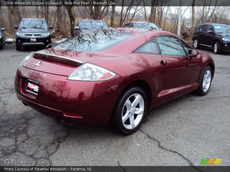 Ultra Red Pearl / Medium Gray 2006 Mitsubishi Eclipse GS Coupe