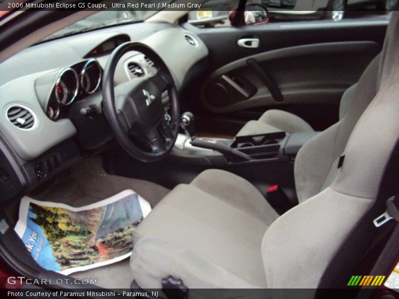 Ultra Red Pearl / Medium Gray 2006 Mitsubishi Eclipse GS Coupe