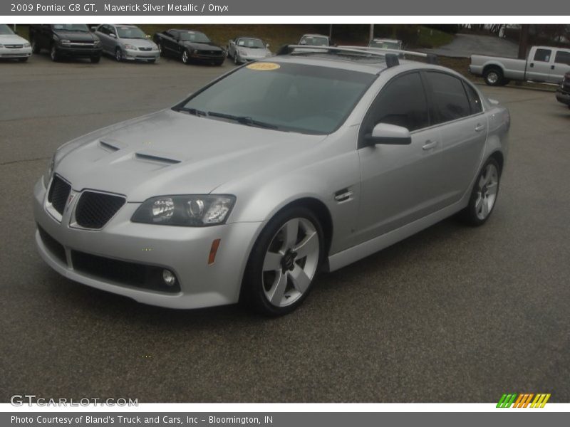 Maverick Silver Metallic / Onyx 2009 Pontiac G8 GT