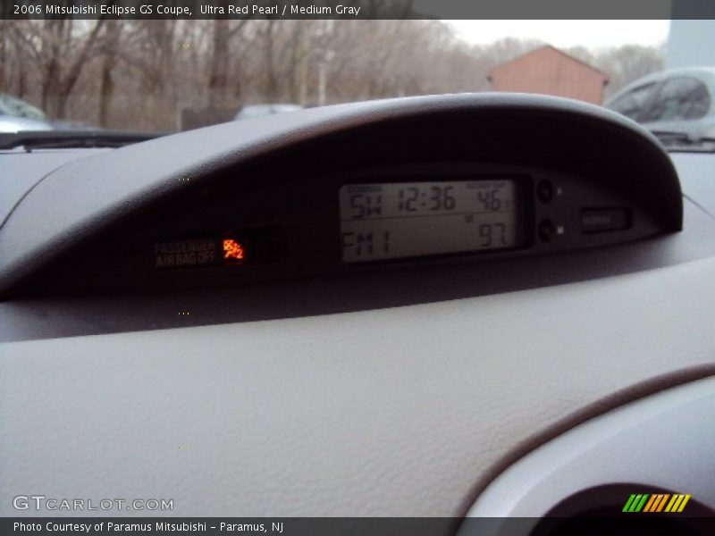 Ultra Red Pearl / Medium Gray 2006 Mitsubishi Eclipse GS Coupe