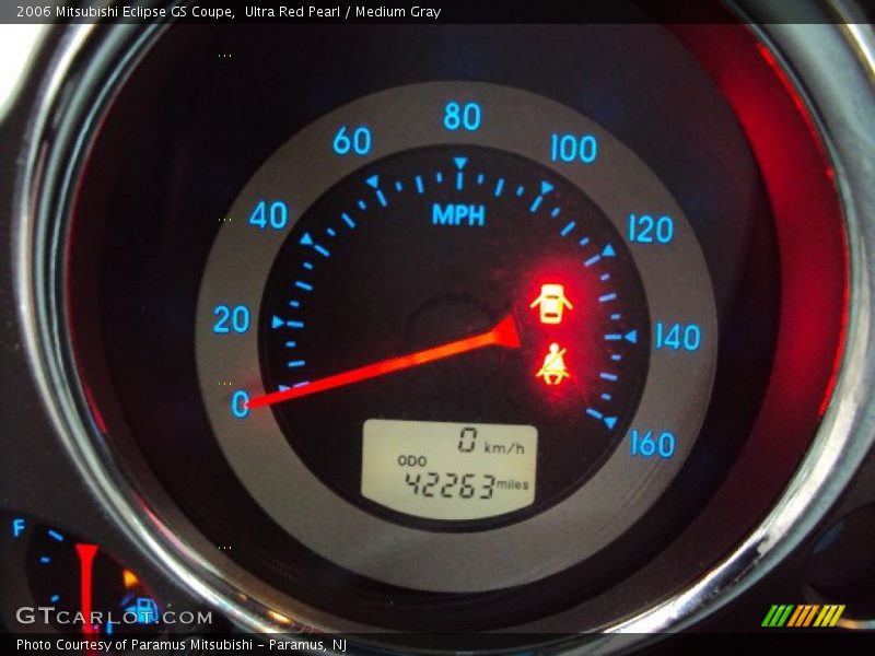 Ultra Red Pearl / Medium Gray 2006 Mitsubishi Eclipse GS Coupe