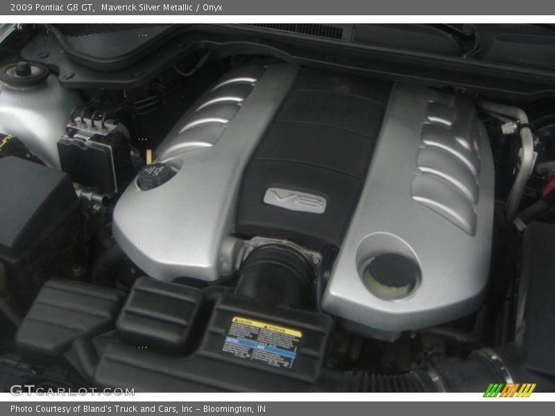 Maverick Silver Metallic / Onyx 2009 Pontiac G8 GT