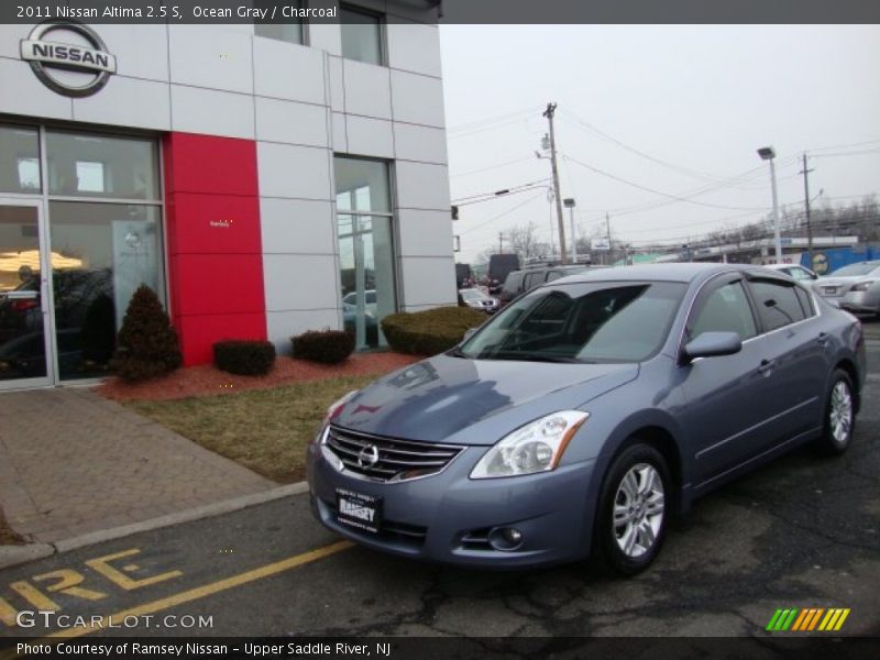 Ocean Gray / Charcoal 2011 Nissan Altima 2.5 S