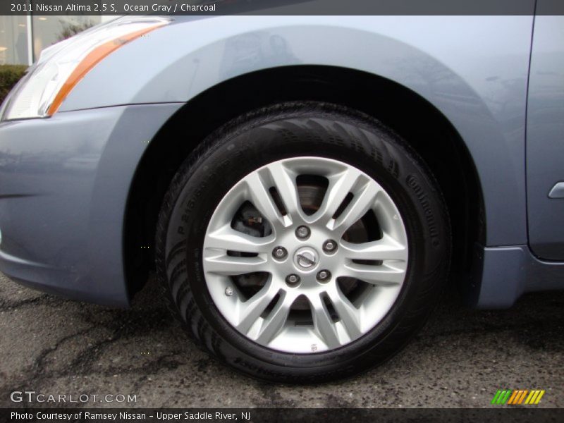 Ocean Gray / Charcoal 2011 Nissan Altima 2.5 S