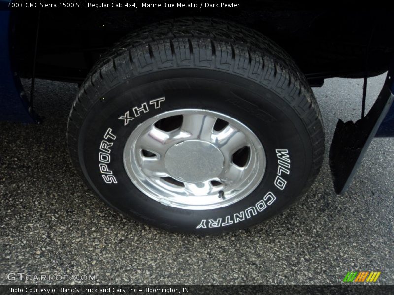  2003 Sierra 1500 SLE Regular Cab 4x4 Wheel