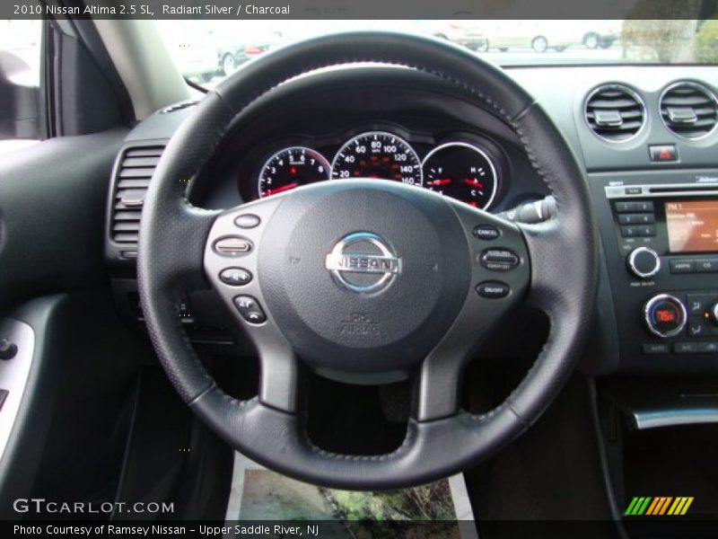Radiant Silver / Charcoal 2010 Nissan Altima 2.5 SL