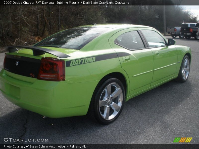 Sublime Metallic / Dark Slate Gray/Light Graystone 2007 Dodge Charger R/T Daytona