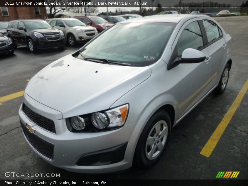 Front 3/4 View of 2013 Sonic LS Sedan