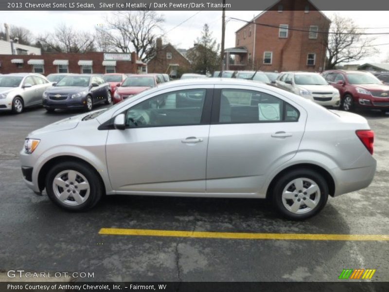  2013 Sonic LS Sedan Silver Ice Metallic