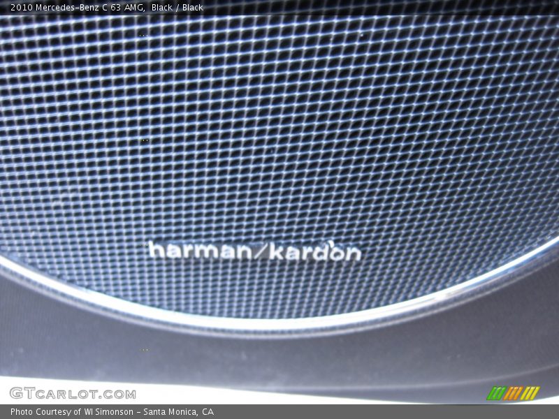 Black / Black 2010 Mercedes-Benz C 63 AMG