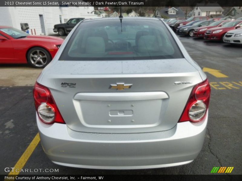 Silver Ice Metallic / Dark Pewter/Dark Titanium 2013 Chevrolet Sonic LS Sedan