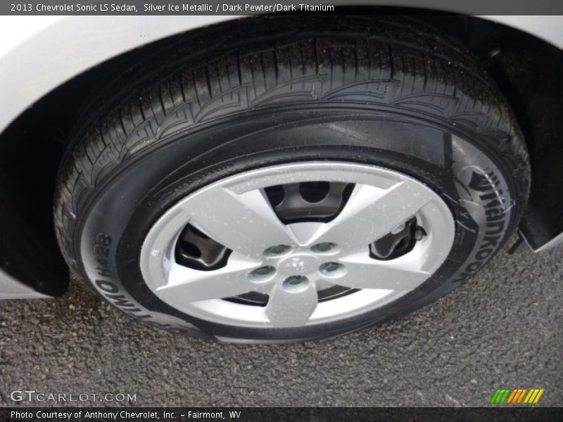 Silver Ice Metallic / Dark Pewter/Dark Titanium 2013 Chevrolet Sonic LS Sedan