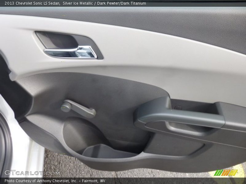 Silver Ice Metallic / Dark Pewter/Dark Titanium 2013 Chevrolet Sonic LS Sedan