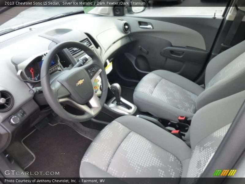 Dark Pewter/Dark Titanium Interior - 2013 Sonic LS Sedan 