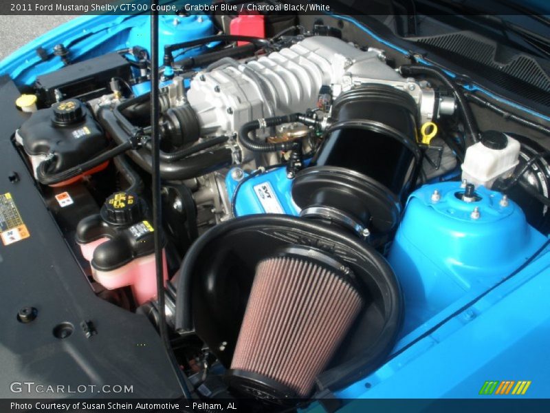  2011 Mustang Shelby GT500 Coupe Engine - 5.4 Liter SVT Supercharged DOHC 32-Valve V8